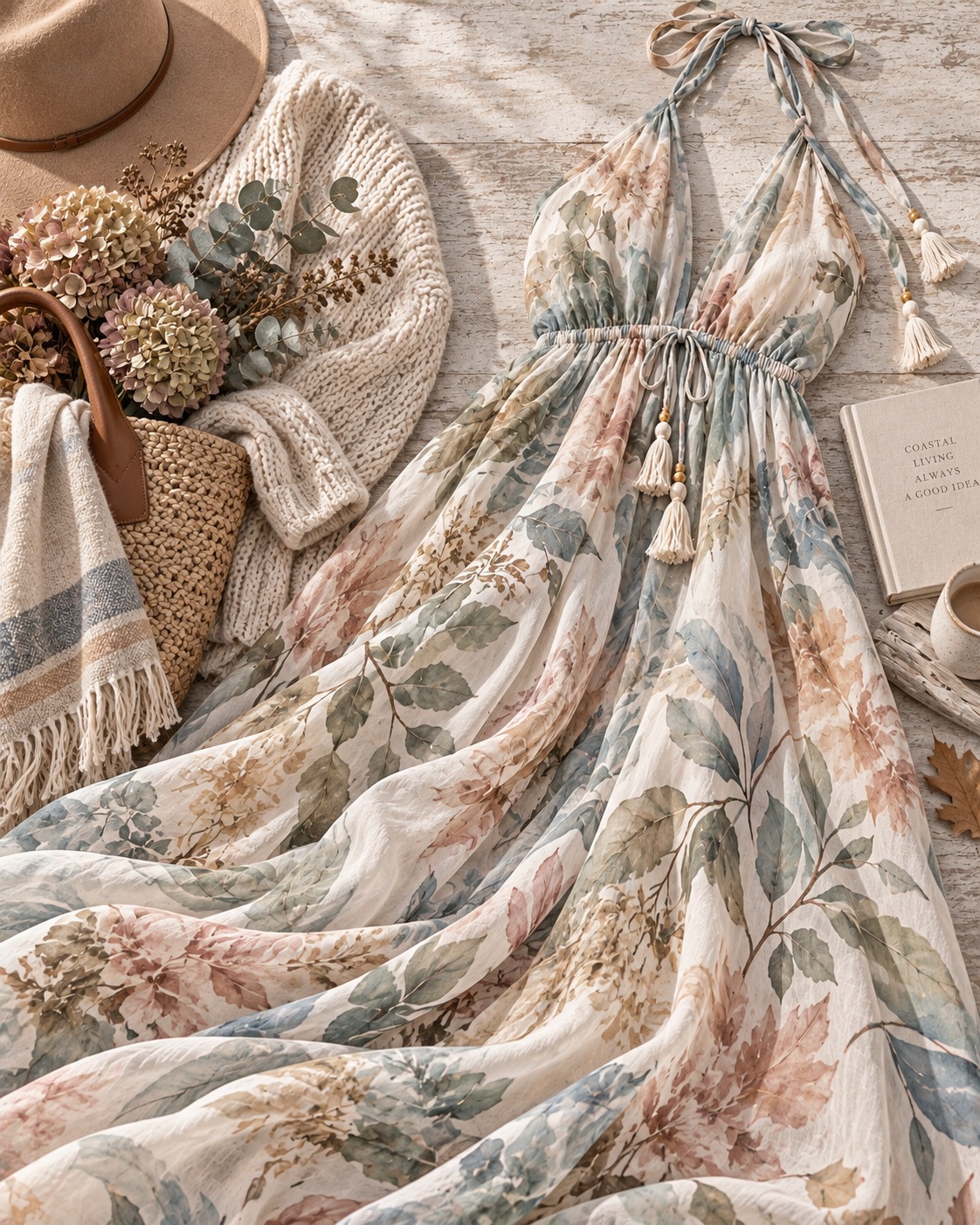 Elegant coastal and resort fashion shopping