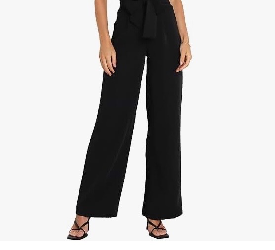 Black tailored pants
