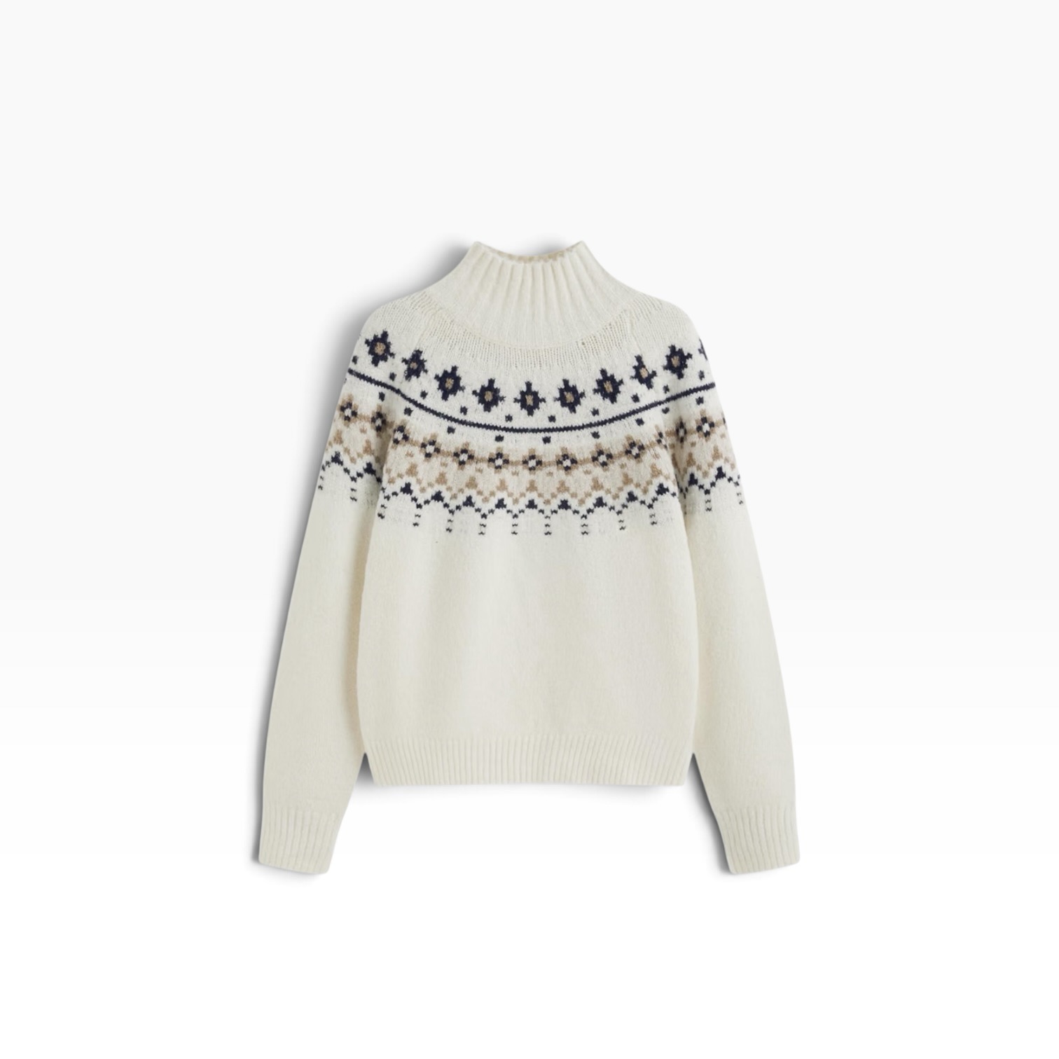 Ivory Fair Isle sweater