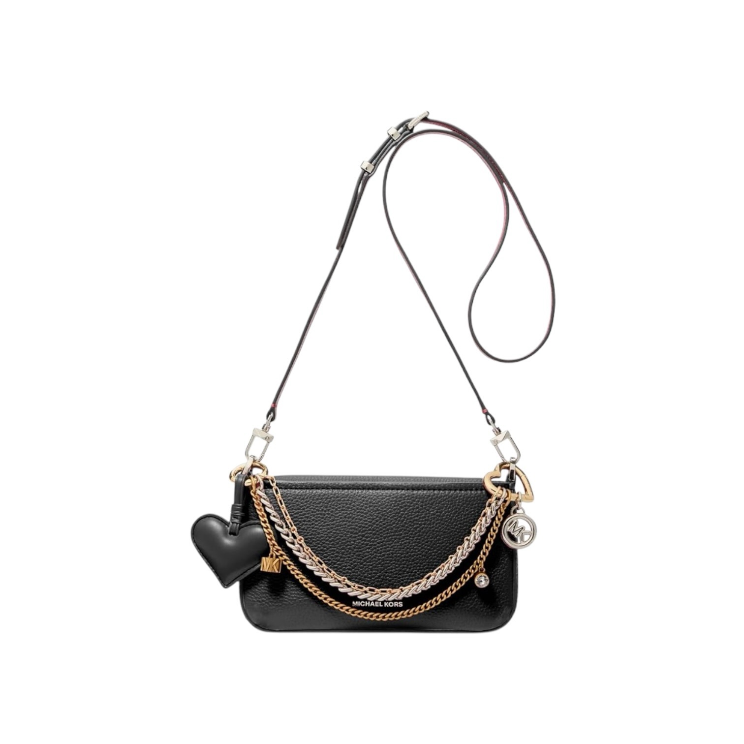 Michael Kors black structured handbag