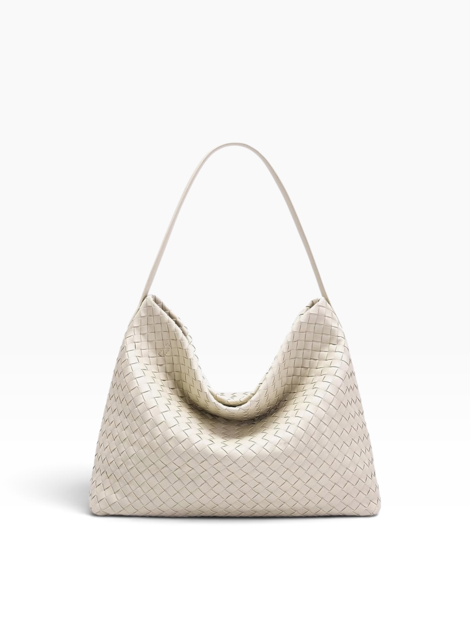 Woven shoulder bag