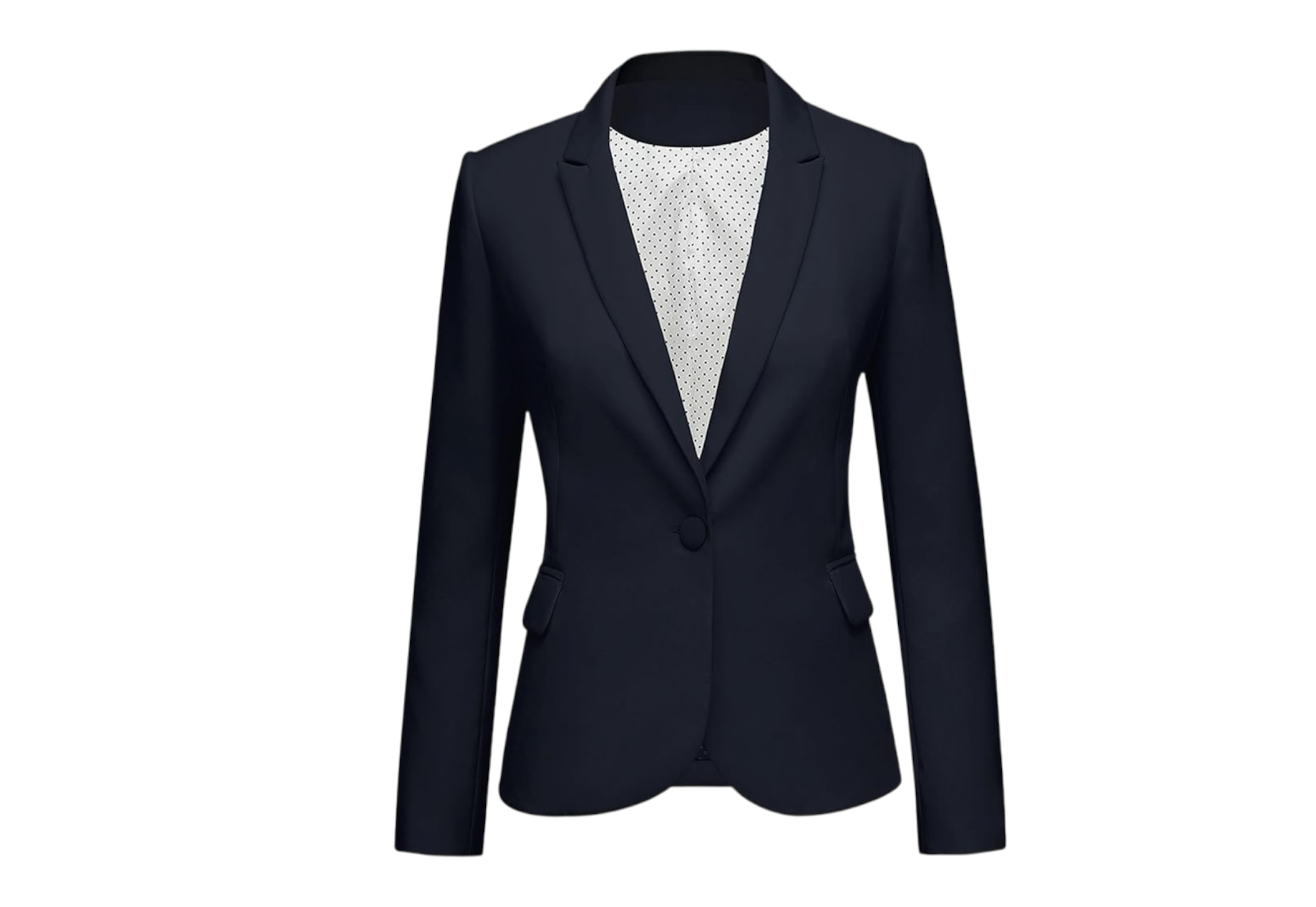LookbookStore navy tailored blazer